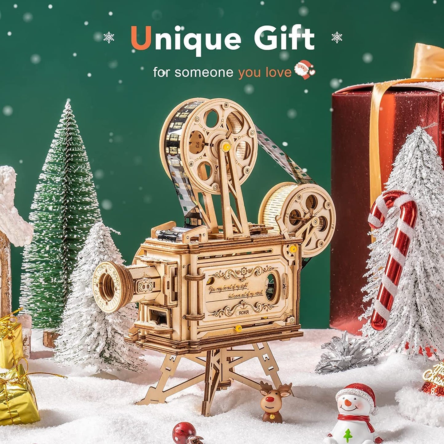 3D Wooden Puzzle Projector Kit