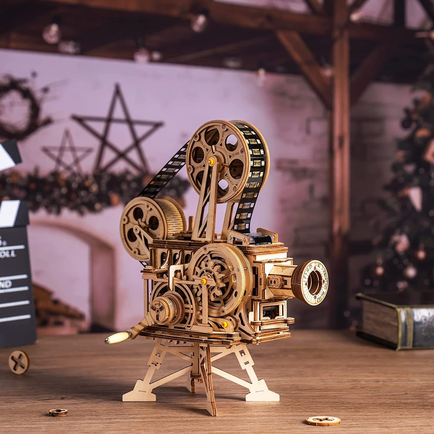 3D Wooden Puzzle Projector Kit