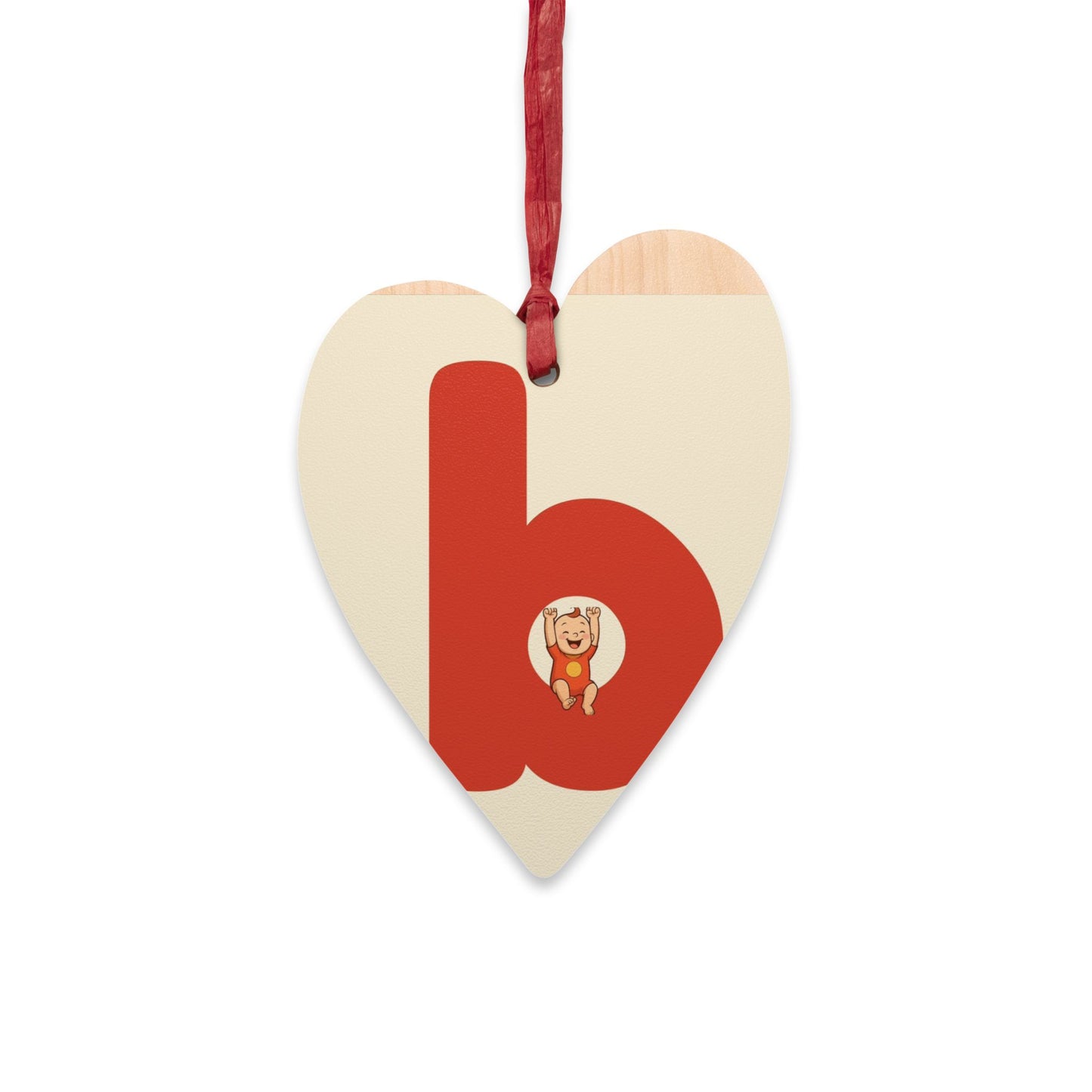 babiesdaily! Personalized wooden Christmas ornaments with cute animal designs.