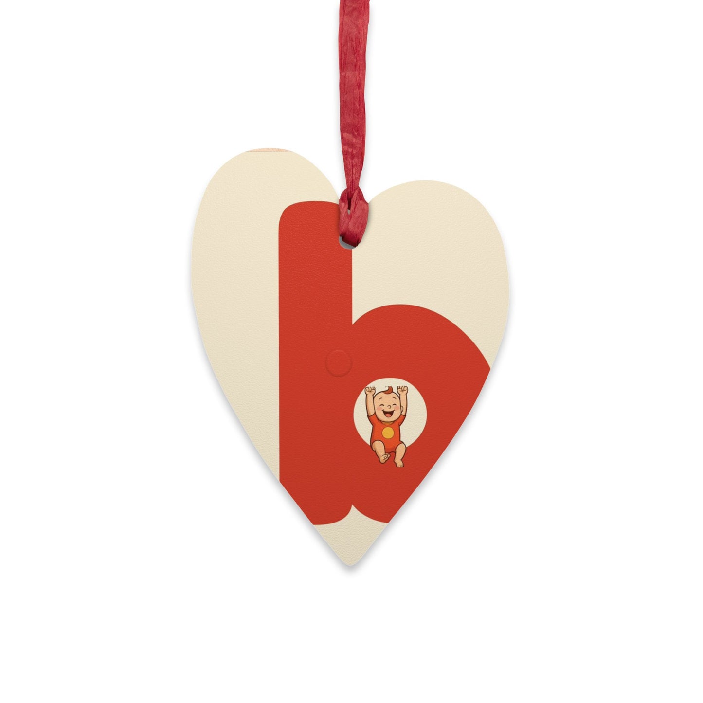babiesdaily! Personalized wooden Christmas ornaments with cute animal designs.