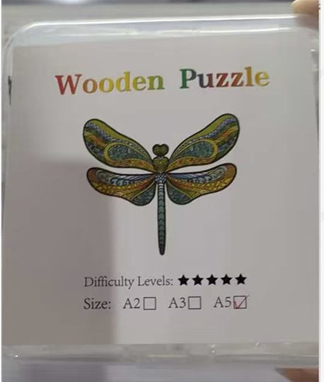 Wooden Animal Shaped Jigsaw Puzzles