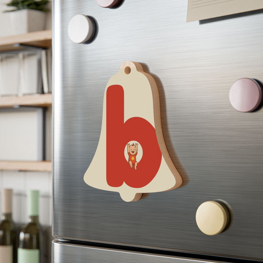 babiesdaily! Personalized wooden Christmas ornaments with cute animal designs.
