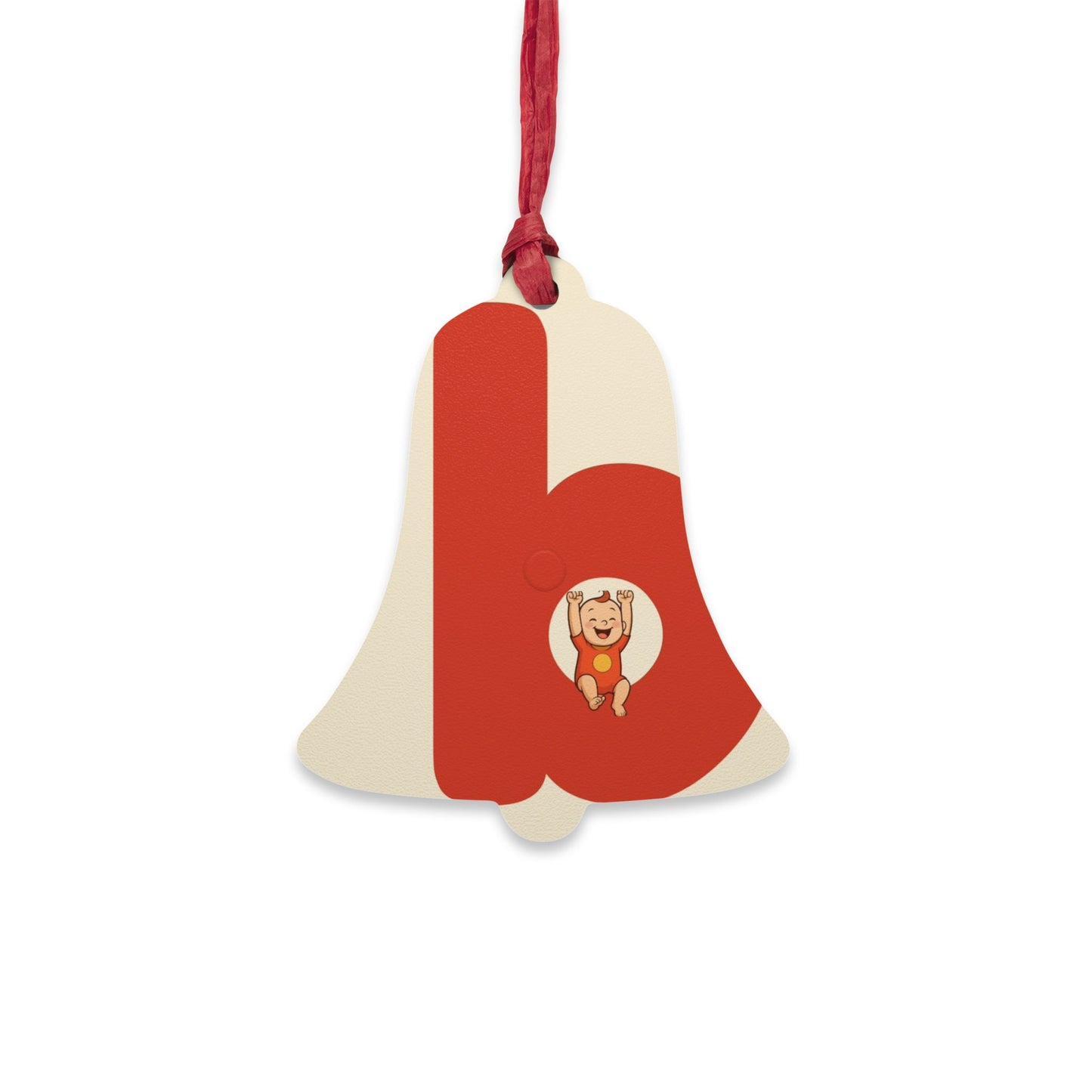 babiesdaily! Personalized wooden Christmas ornaments with cute animal designs.