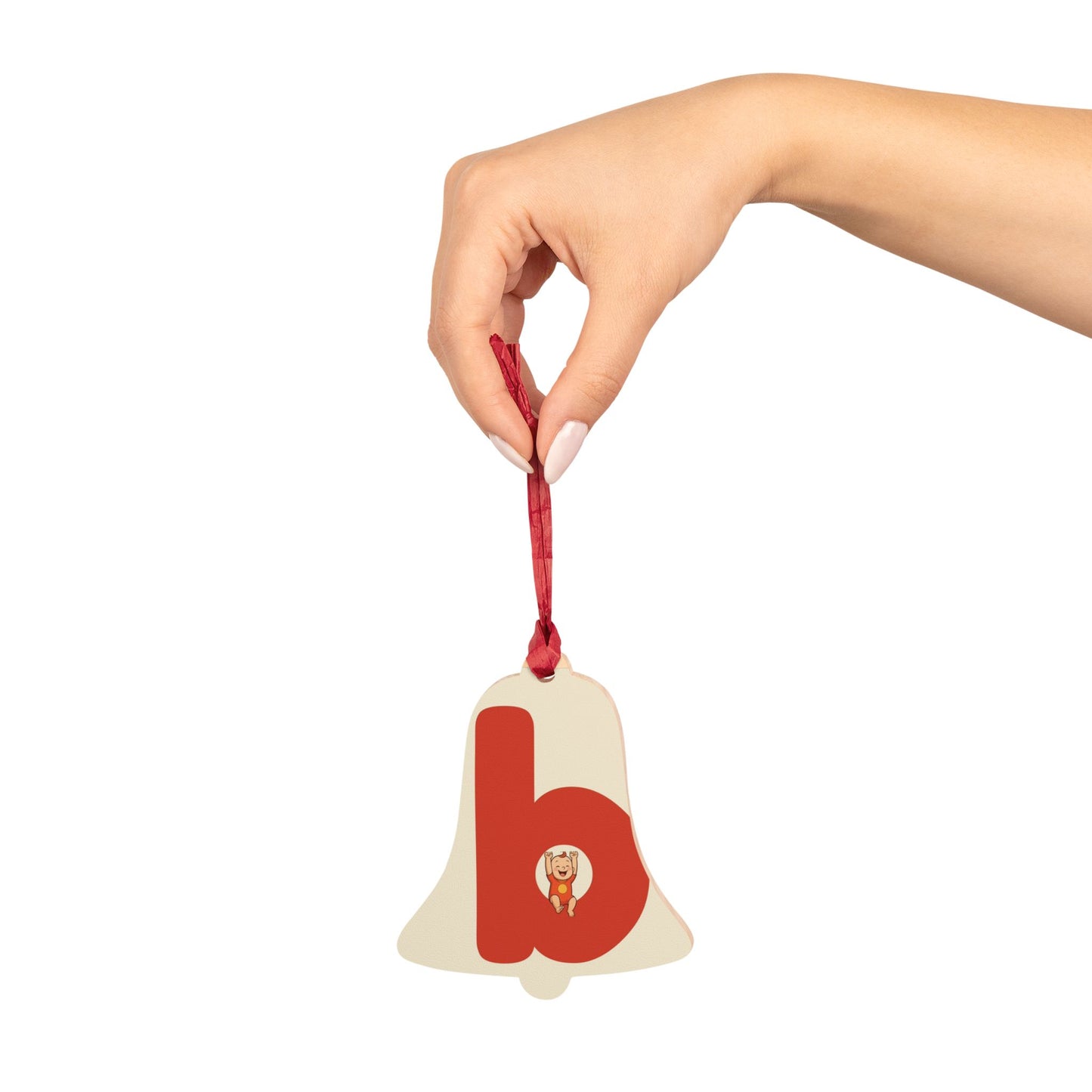 babiesdaily! Personalized wooden Christmas ornaments with cute animal designs.
