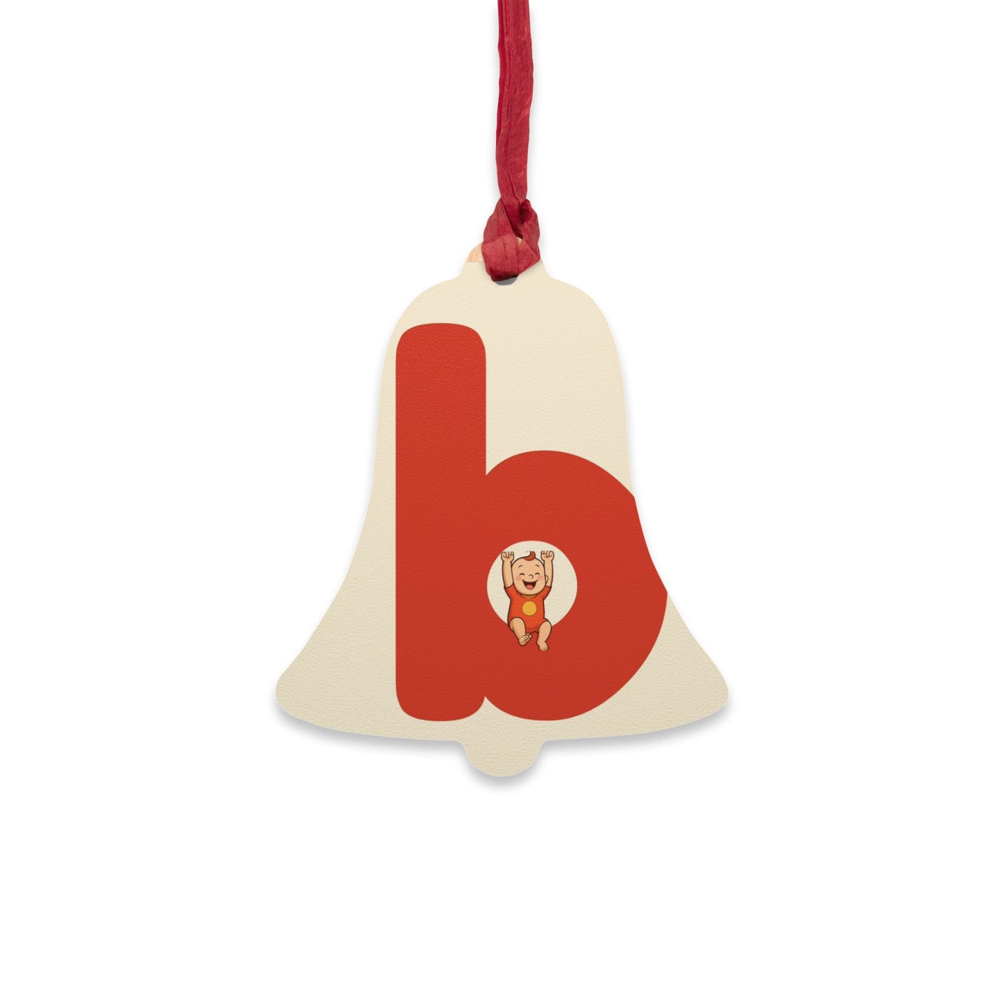 babiesdaily! Personalized wooden Christmas ornaments with cute animal designs.